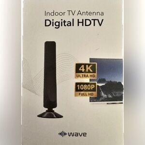 Wave IndoorHDTV digital TV Antenna| 4K ultra HD| 1080P Full HD